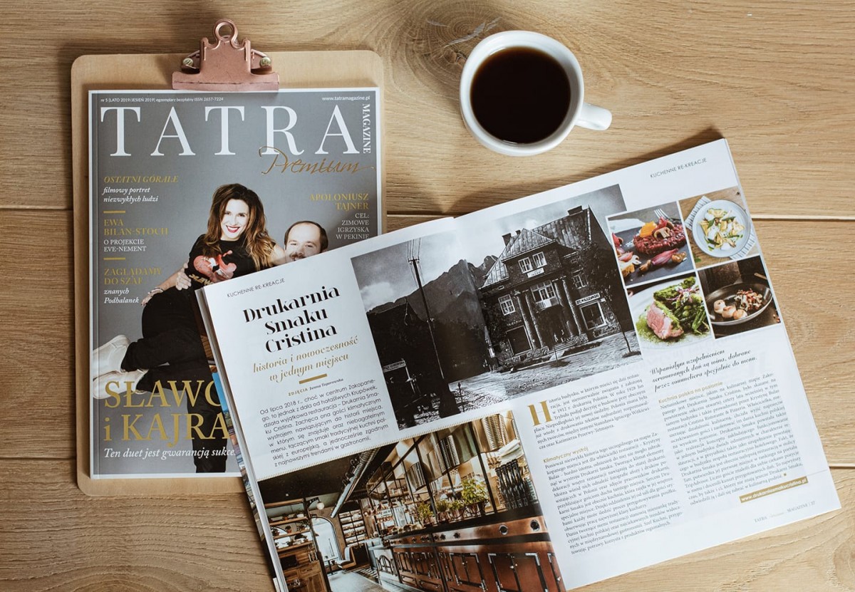Drukarnia Smaku w Tatra Premium Magazine!
